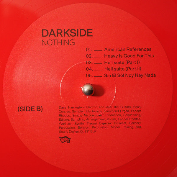 DARKSIDE  ~ Nothing (Vinyl) - Djungel & Jazz