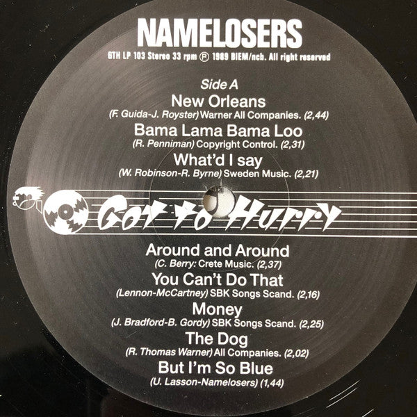Namelosers ~ Fabulous Sounds From Southern Sweden (Vinyl) - Djungel & Jazz