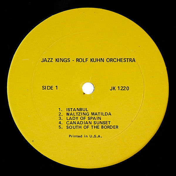 Rolf Kuhn Orchestra Featuring Jack Sheldon, Chuck Wayne, Jim Hall ~ Jazz Kings (Vinyl) - Djungel & Jazz
