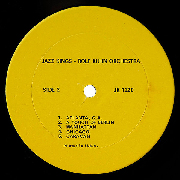 Rolf Kuhn Orchestra Featuring Jack Sheldon, Chuck Wayne, Jim Hall ~ Jazz Kings (Vinyl) - Djungel & Jazz