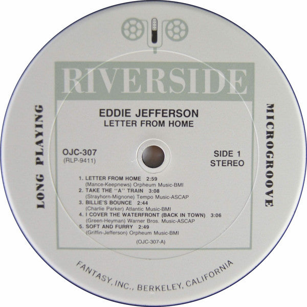 Eddie Jefferson ~ Letter From Home (Vinyl) - Djungel & Jazz