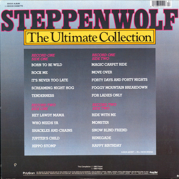 Steppenwolf ~ The Ultimate Collection (Vinyl) - Djungel & Jazz