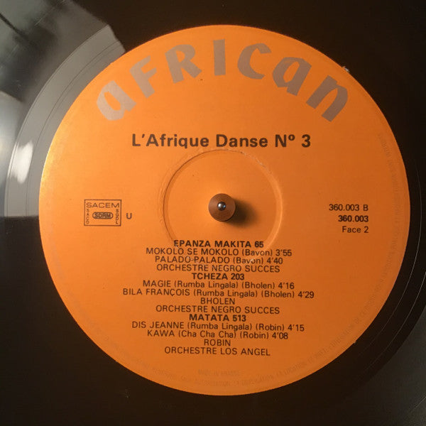 Various ~ L'Afrique Danse N° 3 (Vinyl) - Djungel & Jazz