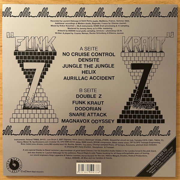 Zombie Zombie : Funk Kraut (LP, Album)