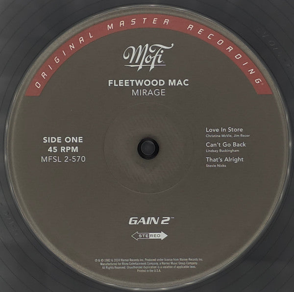 Fleetwood Mac ~ Mirage (Vinyl) - Djungel & Jazz