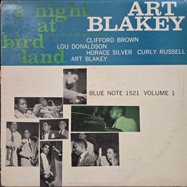 Art Blakey Quintet ~ A Night At Birdland, Volume 1 (Vinyl) - Djungel & Jazz