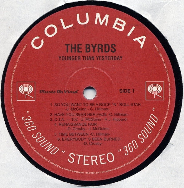 The Byrds ~ Younger Than Yesterday (Vinyl) - Djungel & Jazz