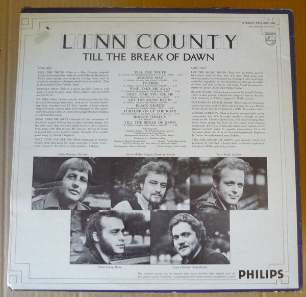 Linn County ~ Till The Break Of Dawn (Vinyl) - Djungel & Jazz