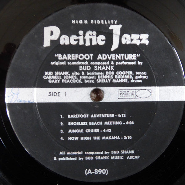 Bud Shank ~ Barefoot Adventure (Vinyl) - Djungel & Jazz