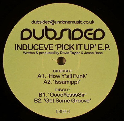 Induceve ~ Pick It Up EP (Vinyl) - Djungel & Jazz