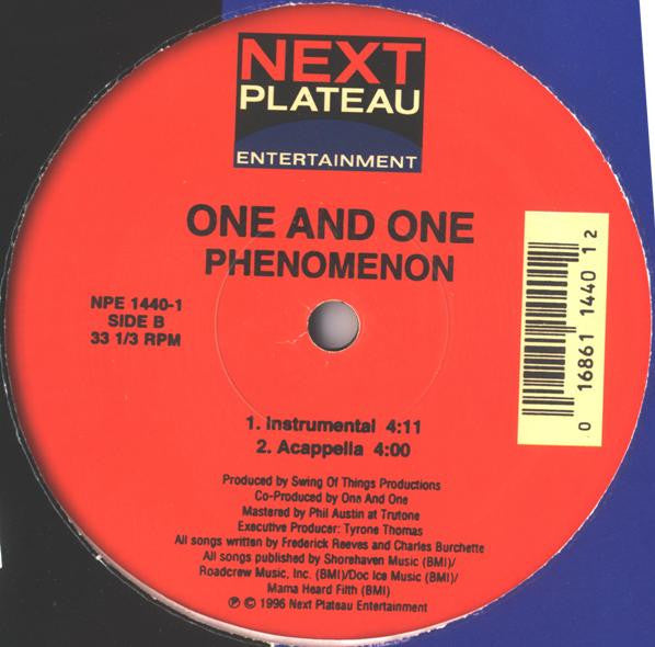 One And One ~ Phenomenon (Vinyl) - Djungel & Jazz
