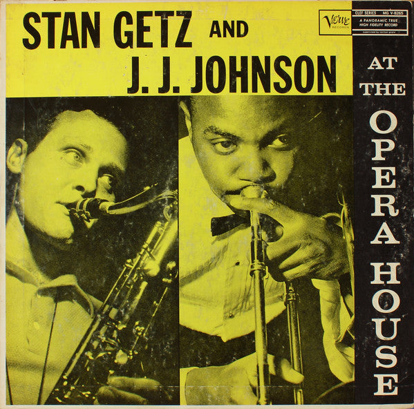 Stan Getz And J.J. Johnson ~ At The Opera House (Vinyl) - Djungel & Jazz