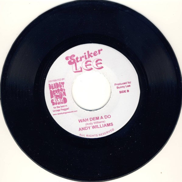 Pampidoo* / Andy Williams (7) : New Body Rock / Wah Dem A Do (7", Ltd, RP)