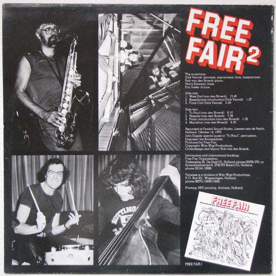 Free Fair ~ Free Fair 2 (Vinyl) - Djungel & Jazz