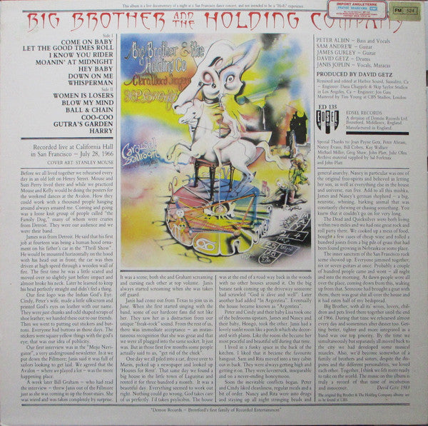 Big Brother & The Holding Company ~ Cheaper Thrills (Vinyl) - Djungel & Jazz