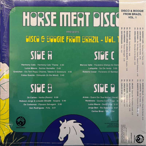 Horse Meat Disco ~ Disco & Boogie From Brazil Vol. 1 (Vinyl) - Djungel & Jazz