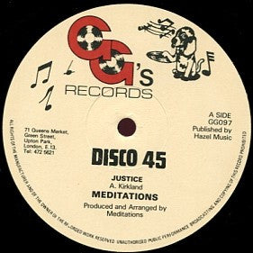 The Meditations : Justice (12", 45 )