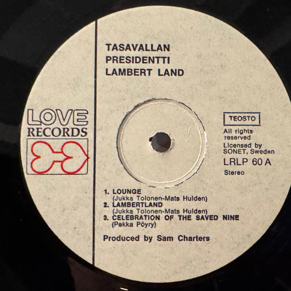 Tasavallan Presidentti : Lambertland (LP, Album)
