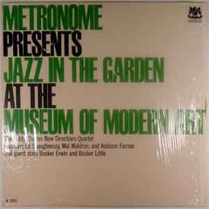 The Teddy Charles New Directions Quartet With Guest Stars Booker Ervin And Booker Little ~ Metronome Presents Jazz In The Garden At The Museum Of Modern Art (Vinyl) - Djungel & Jazz