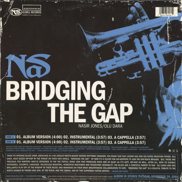 Nas ~ Bridging The Gap (Vinyl) - Djungel & Jazz