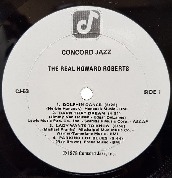 Howard Roberts ~ The Real Howard Roberts (Vinyl) - Djungel & Jazz