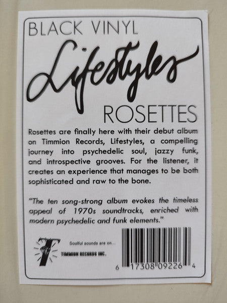 Rosettes  ~ Lifestyles (Vinyl) - Djungel & Jazz