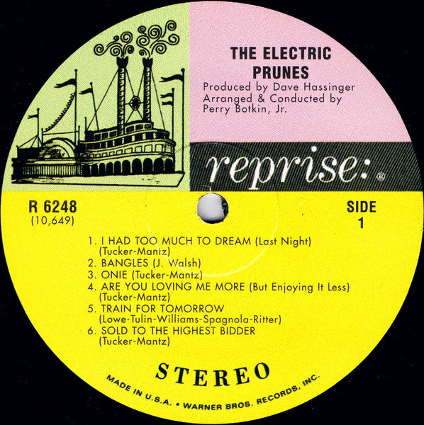 The Electric Prunes : The Electric Prunes (LP, Album, Ltd, RE, 180)