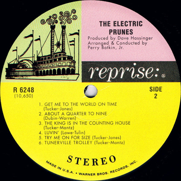 The Electric Prunes : The Electric Prunes (LP, Album, Ltd, RE, 180)
