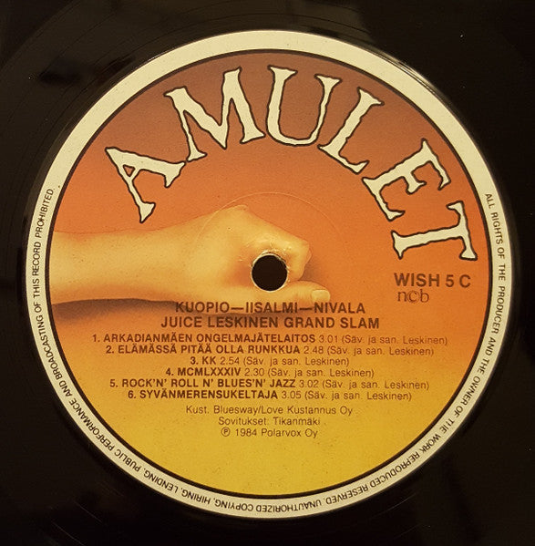 Juice Leskinen Grand Slam : Kuopio-Iisalmi-Nivala (2xLP, Album)