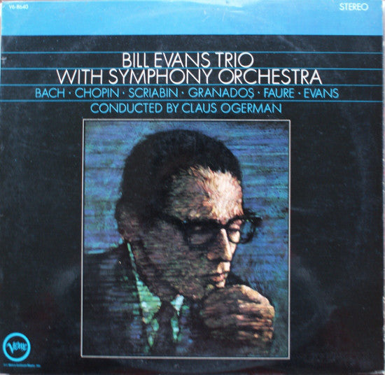 Bill Evans Trio* : Bill Evans Trio With Symphony Orchestra (LP, Album)