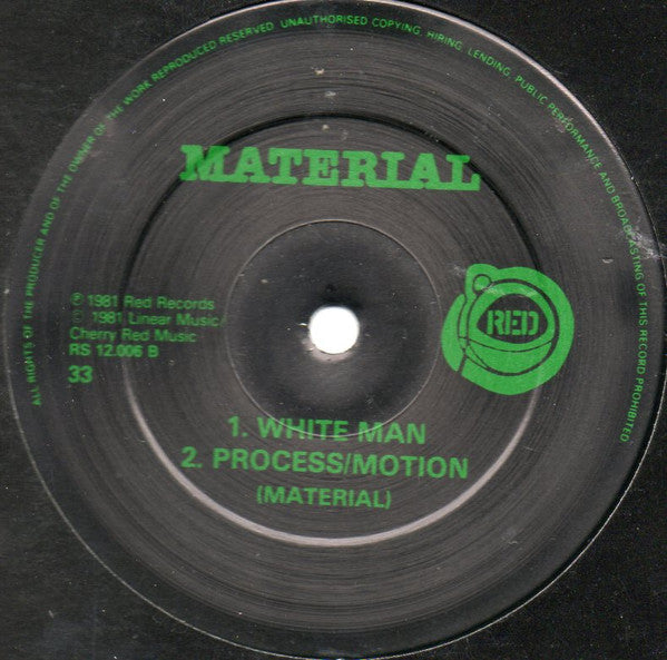 Material ~ Temporary Music 1 (Vinyl) - Djungel & Jazz