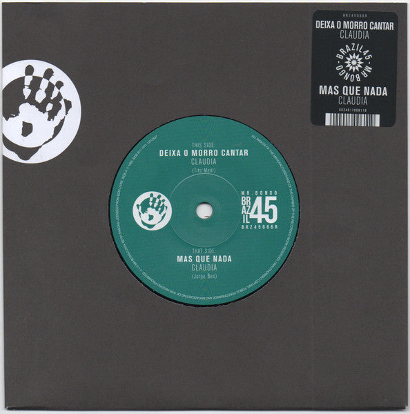 Claudia  ~ Deixa O Morro Cantar (Vinyl) - Djungel & Jazz