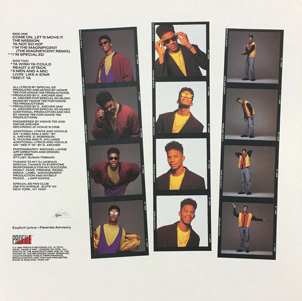 Special Ed : Legal (LP, Album)