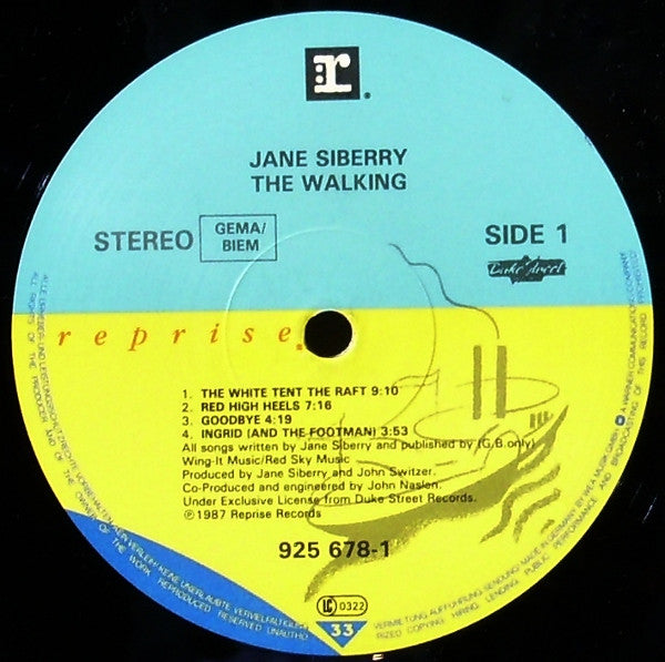 Jane Siberry ~ The Walking (Vinyl) - Djungel & Jazz