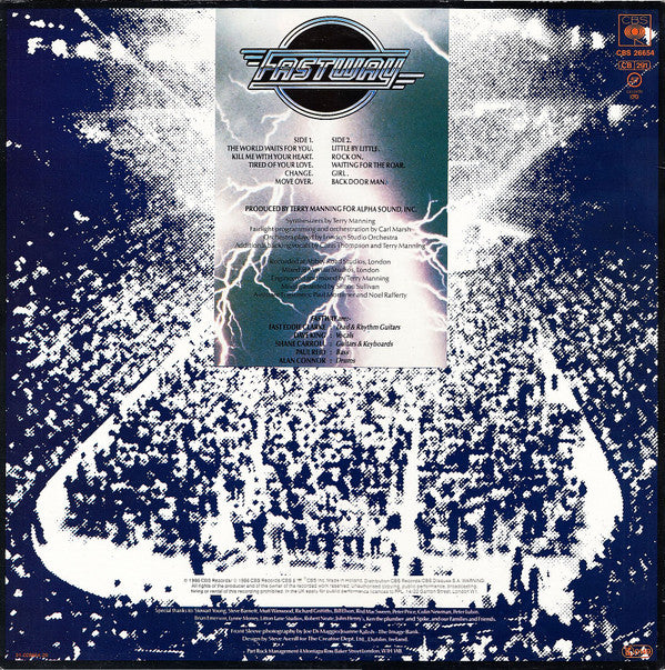 Fastway (2) : Waiting For The Roar (LP, Album)