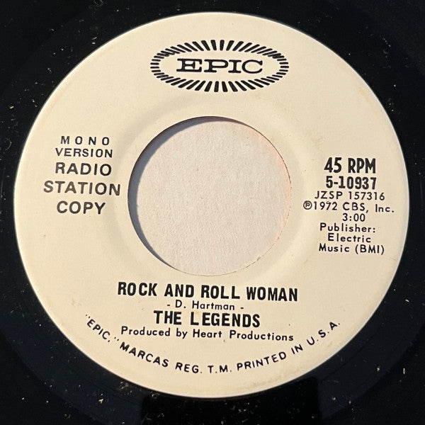 The Legends  ~ Rock And Roll Woman (Vinyl) - Djungel & Jazz