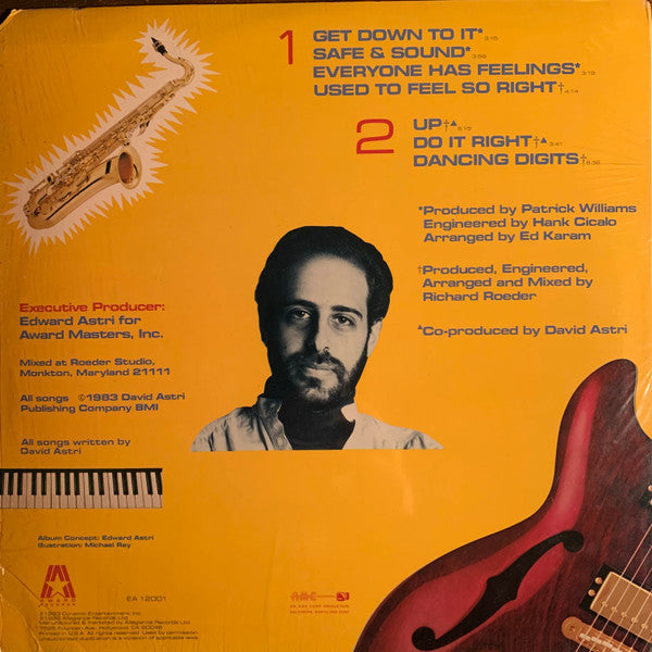 David Astri : Do It Right (LP, Album, Cle)