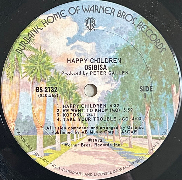 Osibisa ~ Happy Children (Vinyl) - Djungel & Jazz