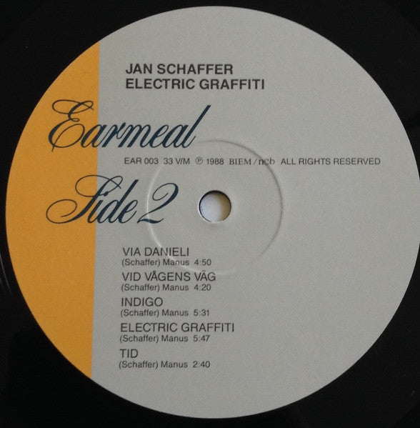 Janne Schaffer : Electric Graffiti (LP, Album)