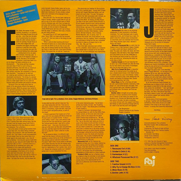 Elvin Jones ~ Brother John (Vinyl) - Djungel & Jazz