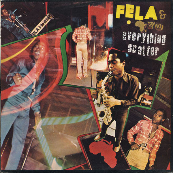 Fela Kuti & Africa 70 : Everything Scatter (LP, Album)