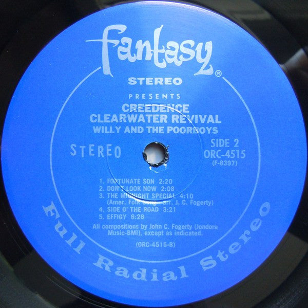 Creedence Clearwater Revival : Willy And The Poor Boys (LP, Album, RE, 180)