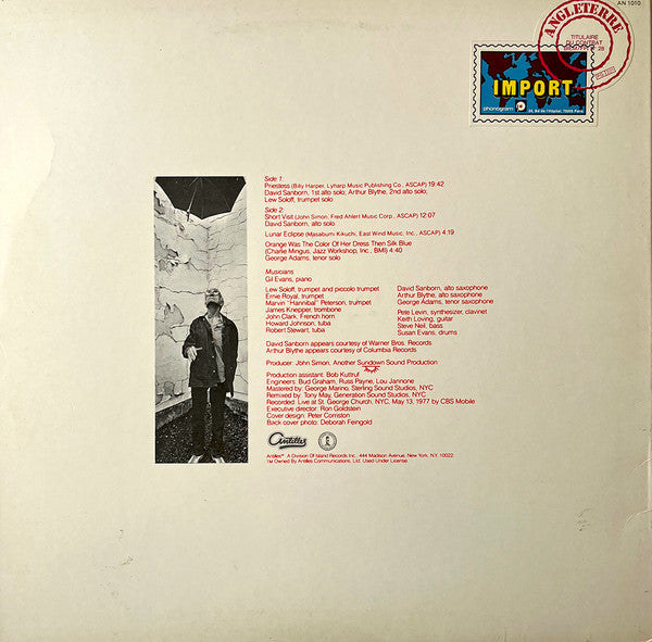 Gil Evans ~ Priestess (Vinyl) - Djungel & Jazz