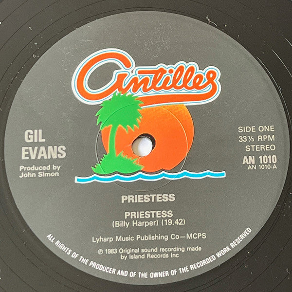 Gil Evans ~ Priestess (Vinyl) - Djungel & Jazz