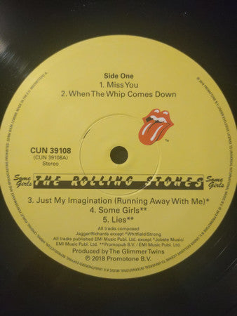 The Rolling Stones : Some Girls (LP, RE, RM)