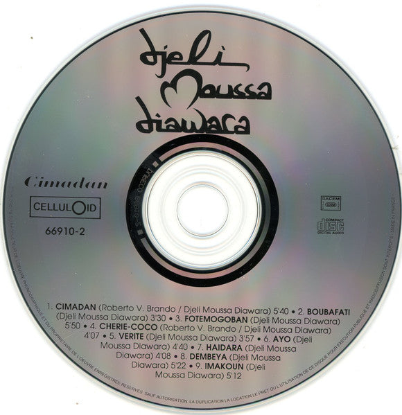 Djeli Moussa Diawara ~ Cimadan (Vinyl) - Djungel & Jazz
