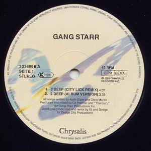 Gang Starr ~ 2 Deep (Vinyl) - Djungel & Jazz