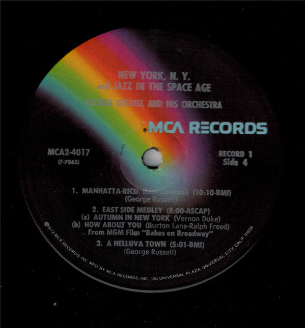 George Russell And His Orchestra ~ New York, N.Y. And Jazz In The Space Age (Vinyl) - Djungel & Jazz
