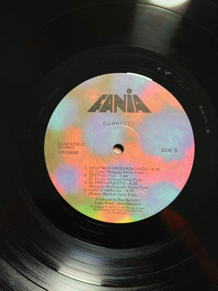 Ray Barretto ~ Barretto (Vinyl) - Djungel & Jazz