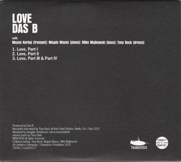 Das B ~ Love (Vinyl) - Djungel & Jazz